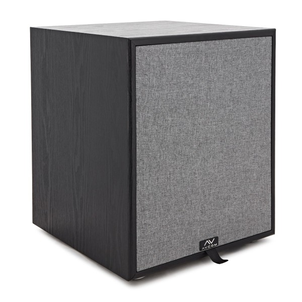 AVCOM 12" Active Subwoofer, Black