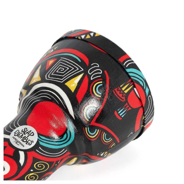 Percussion Plus Slap Djembe, Pre-Tuned, 12 inch Head, Carnival 3