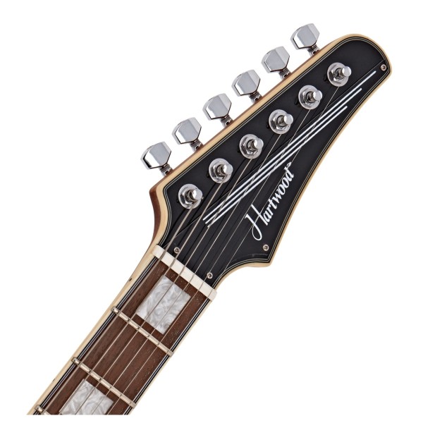Hartwood Charger Electric Guitar & Hard Case, Cigar Burst