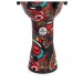Percussion Plus Slap Djembe, Mechanically Tuned, 12 inch Head, Carnival 7
