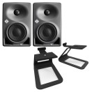 Neumann KH 80 DSP Studio Monitors With Kanto Stands