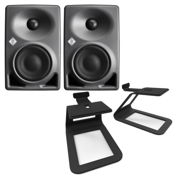Neumann KH 80 DSP Studio Monitors With Kanto Stands - Bundle