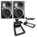 Neumann KH 80 DSP Studio Monitors With Kanto Stands - Bundle