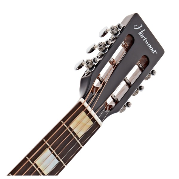Hartwood Artiste Parlour Acoustic Guitar, Sitka Burl
