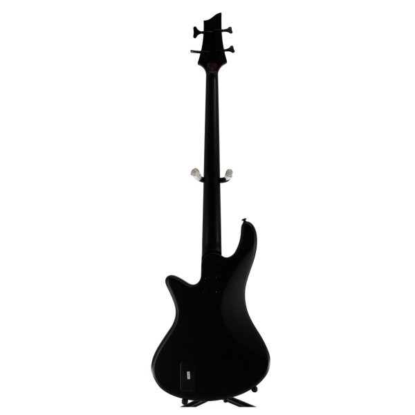 Schecter Stiletto Stealth-4 Bass Guitar, Satin Black