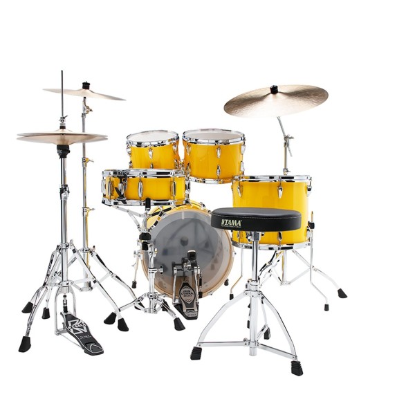 Tama Imperialstar 18'' 5pc Drum Kit, Electric Yellow