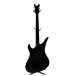Schecter Synyster Custom, Gloss Black w/Silver Pin Stripes