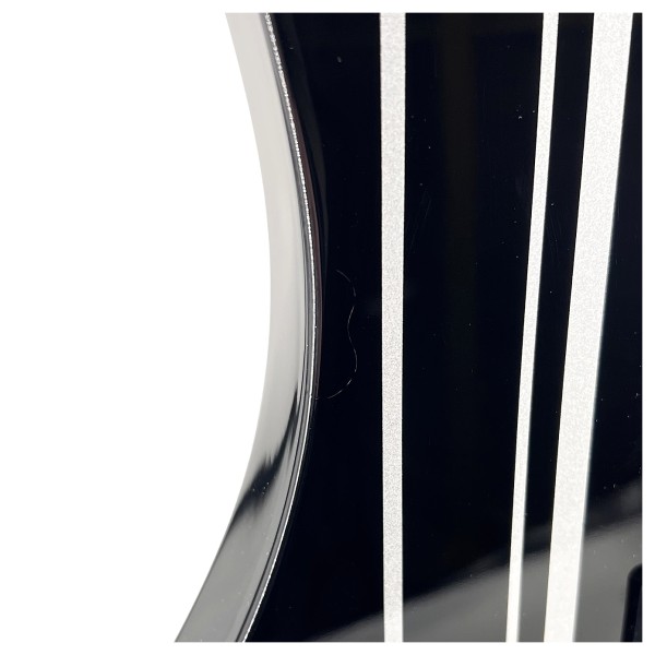 Schecter Synyster Custom, Gloss Black w/Silver Pin Stripes