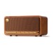Edifier Vintage Retro Bluetooth Speaker, Brown - Angled