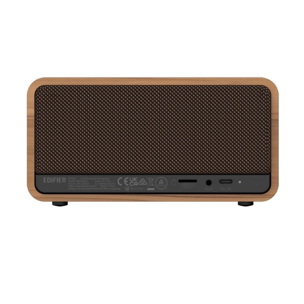 MP230 Bluetooth Speaker, Brown - Rear
