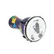 Percussion Plus Slap Djembe, Mechanically Tuned, 10 inch Head, World Map 9