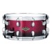 Tama 14 x 6.5'' Walnut Birch Snare Drum, Molten Raspberry Fade