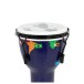Percussion Plus Slap Djembe, Mechanically Tuned, 12 inch Head, World Map 6