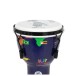 Percussion Plus Slap Djembe, Mechanically Tuned, 12 inch Head, World Map 7