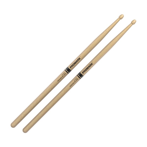 Promark Rebound 5B Long Hickory Drumstick Acorn Wood Tip
