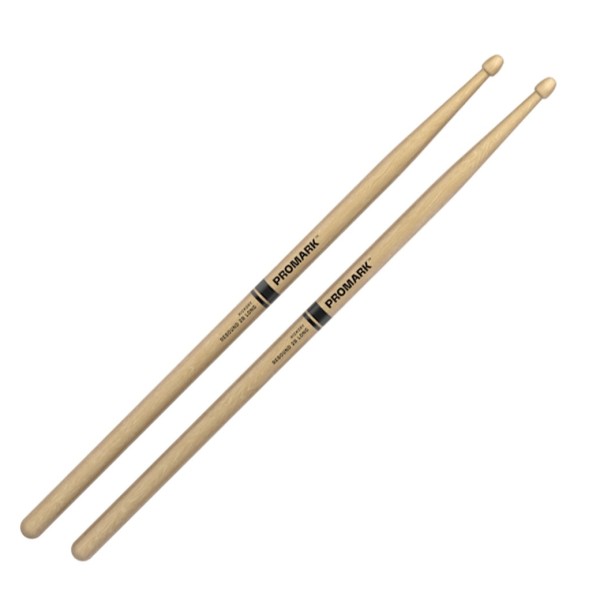 Promark Rebound 2B Long Hickory Drumstick Acorn Wood Tip