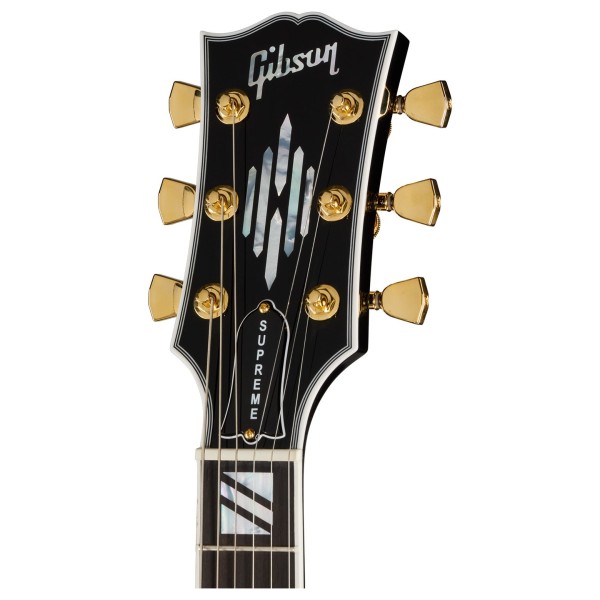 Gibson ES Supreme, Ebony - headstock