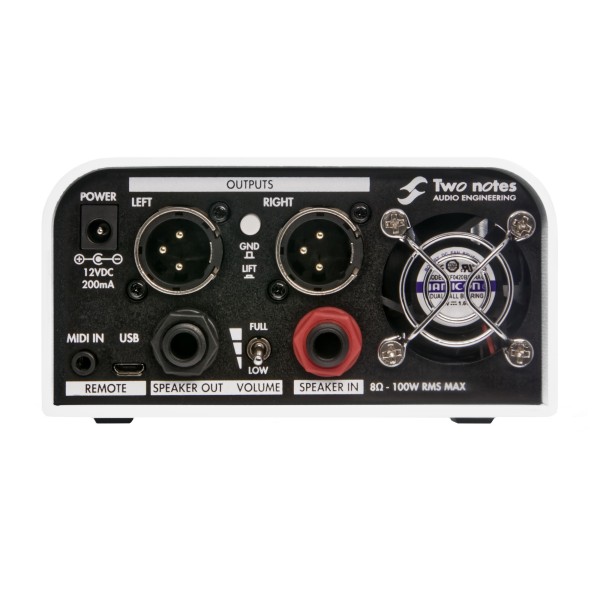 Two Notes Captor X - rear