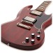 Gibson Custom 1961 Les Paul SG Standard Reissue Stop-Bar VOS, Cherry Red #503331 - body