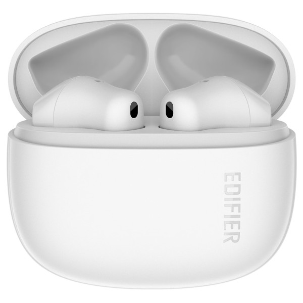 X1 Lite Bluetooth Earphones, White - Front Open