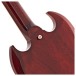 Gibson Custom 1961 Les Paul SG Standard Reissue Stop-Bar VOS, Cherry Red #503331 - neck joint