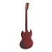 Gibson Custom 1961 Les Paul SG Standard Reissue Stop-Bar VOS, Cherry Red #503331 - back