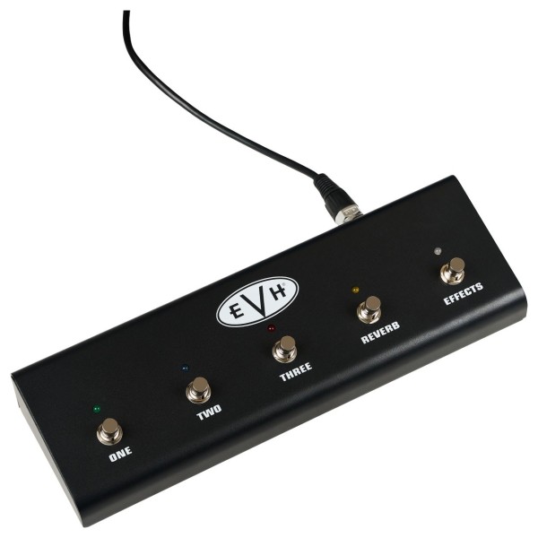 EVH 5150III Hypersonic 6L6 2x12, Black - footswitch