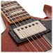 Gibson Custom Murphy Lab 1964 SG Standard Reissue Maestro Vibrola Heavy Aged, Faded Cherry #505434 - neck pickup