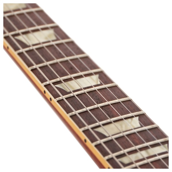 Gibson Custom Murphy Lab 1964 SG Standard Reissue Maestro Vibrola Heavy Aged, Faded Cherry #505434 - fretboard