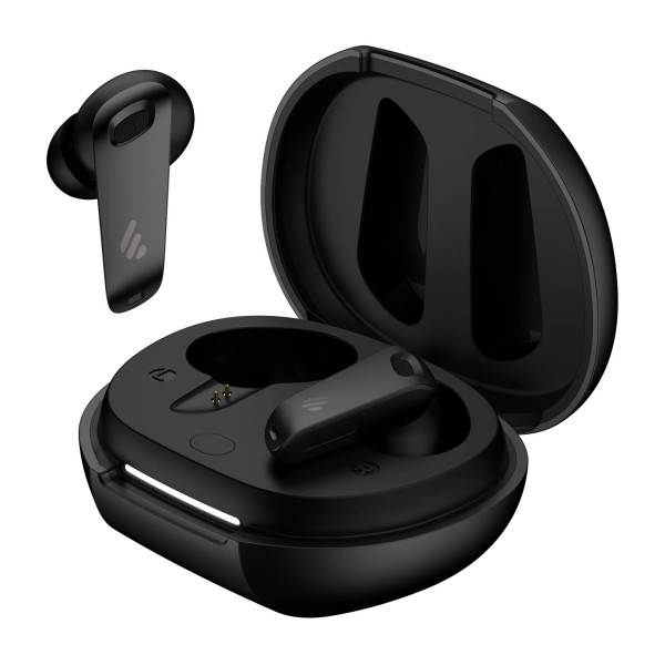 Edifier Neobuds Plus True Wireless Bluetooth Earbuds With Active Noise Cancellation, Black - Main Angled