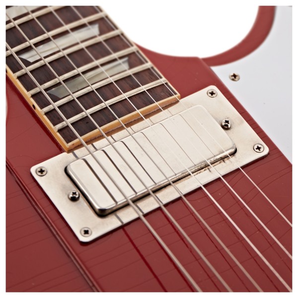 Gibson Custom 1963 Firebird V Maestro Vibrola Ultra Light Aged, Ember Red #407713 - neck pickup