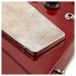 Gibson Custom 1963 Firebird V Maestro Vibrola Ultra Light Aged, Ember Red #407713 - Gibson logo on tailpiece