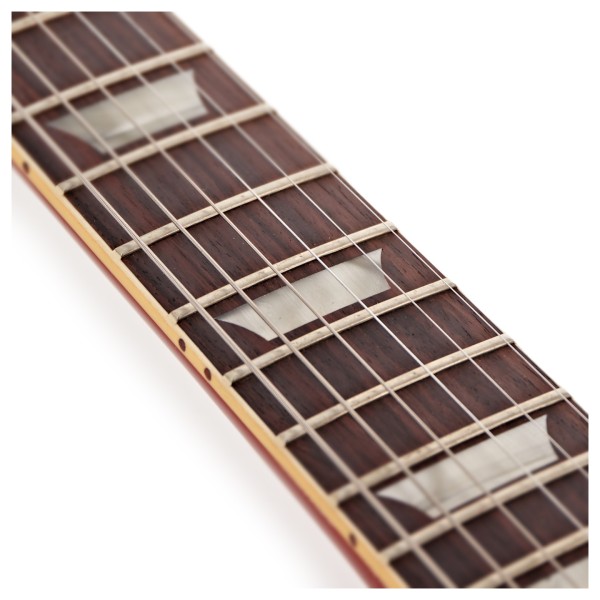 Gibson Custom 1963 Firebird V Maestro Vibrola Ultra Light Aged, Ember Red #407713 - fretboard