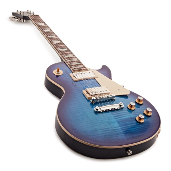 Gibson Les Paul Standard 60s Figured Top, Blueberry Burst #226950227 - angled shot
