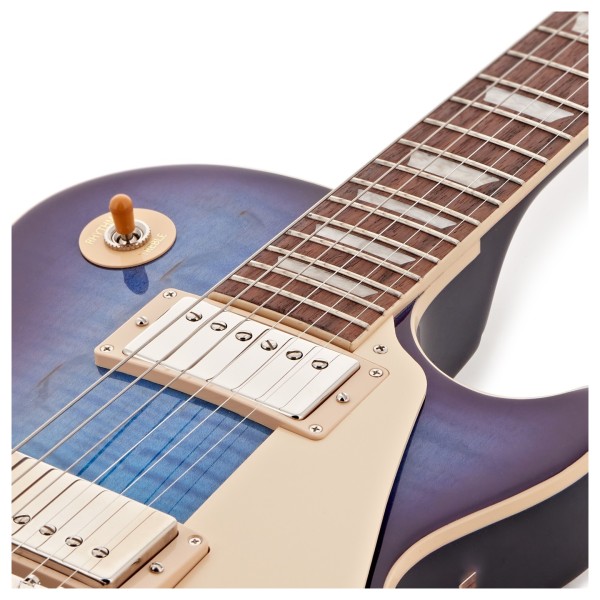 Gibson Les Paul Standard 60s Figured Top, Blueberry Burst #226950227 - upper frets