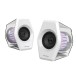 Edifier G2000 PRO 2.0 Bluetooth Gaming Speakers With RGB Lighting, White - face in 