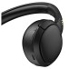 WH500 Wireless Bluetooth On-Ear Headphones, Black - Detail (Onboard Controls)