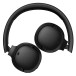 Edifier WH500 On-Ear Bluetooth Headphones, Black - Earcups Folded