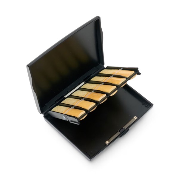 Protec Clarinet and Soprano Sax Reed Case Open