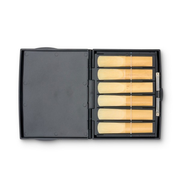 Protec Clarinet and Soprano Sax Reed Case Flat With Reeds