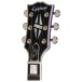 Epiphone Les Paul Custom Inspired By Gibson, Amethyst Sparkle - headstock