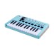 Arturia MiniLab 3 MIDI Keyboard Controller, Aquamarine - Angled 