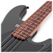 Sandberg California VM 4-String, Highgloss Anthracite Metallic - upper frets