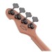 Sandberg California VM 4-String, Highgloss Anthracite Metallic - back of headstock
