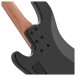 Sandberg California VM 4-String, Highgloss Anthracite Metallic - neck joint