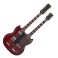 Gibson Custom 1969 EDS 1275 Jimmy Page Doubleneck Cherry VOS, '69 Cherry #CS503657