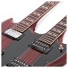 Gibson Custom 1969 EDS 1275 Jimmy Page Doubleneck Cherry VOS, '69 Cherry #CS503657 - upper frets