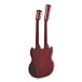 Gibson Custom 1969 EDS 1275 Jimmy Page Doubleneck Cherry VOS, '69 Cherry #CS503657 - back