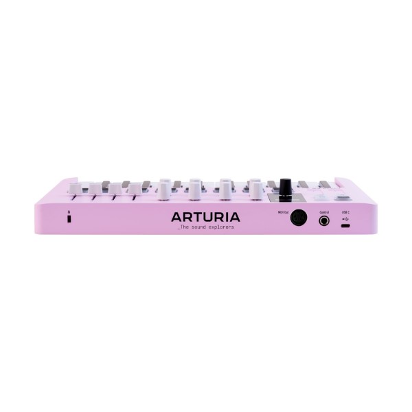 Minilab MK3 MIDI Keyboard, Rose Quartz - Rear
