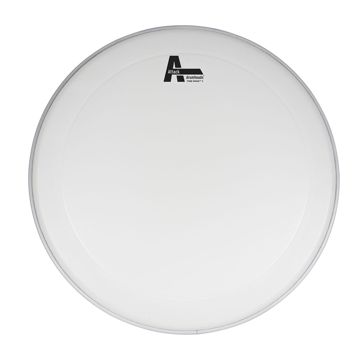 Click to view product details and reviews for Attack 13 Toneridge2 2ply Medium White Coated Drum Head.